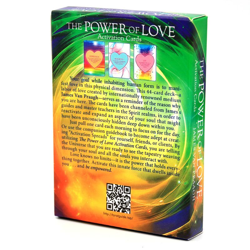 Bộ bài bói tarot The Power of Love Activation 44 thẻ thích hợp cho các trò chơi gia đình