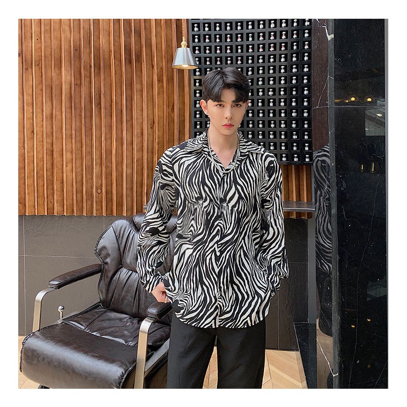 Áo Sơ mi sọc vằn TIARA Unisex Thesixpack | BigBuy360 - bigbuy360.vn