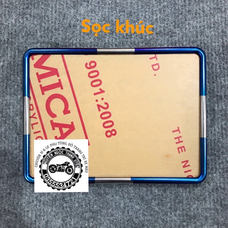 KHUNG BẢN SỐ XE MÁY KIỂU TITAN