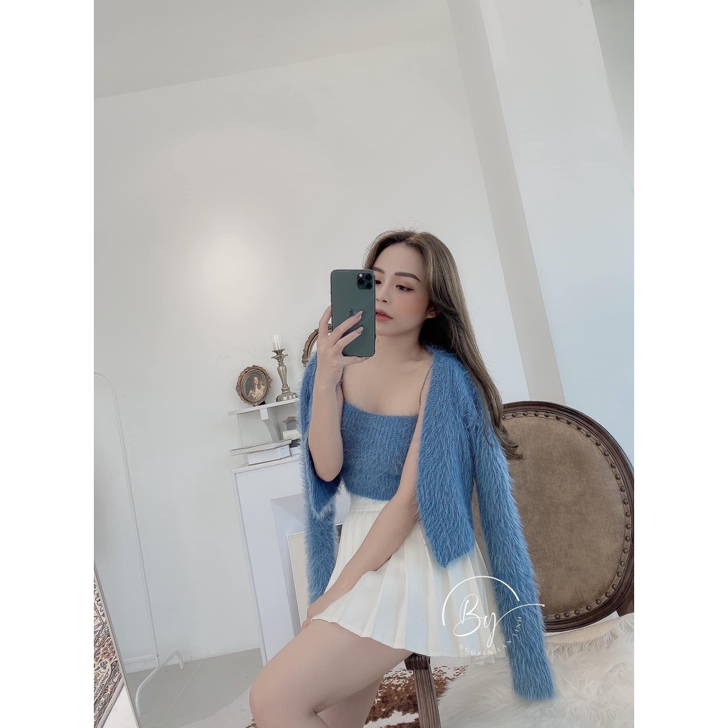 ÁO KHOÁC KÈM ÁO 2 DÂY LÔNG CHO NỮ | BigBuy360 - bigbuy360.vn