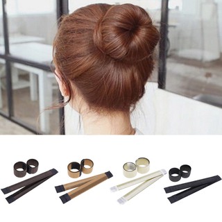 Thanh búi tóc đa năng tạo được nhiều kiểu tóc khác nhau . KD1