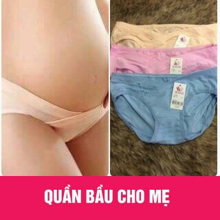 Quần chip bầu cạp chéo (cotton thun mềm mát)