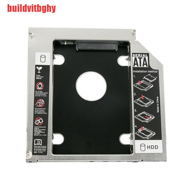 DVD (Mua-Code) Khay Đựng Ổ Cứng Sata 2nd Ssd Hdd Đa Năng Kích Thước 12.7mm