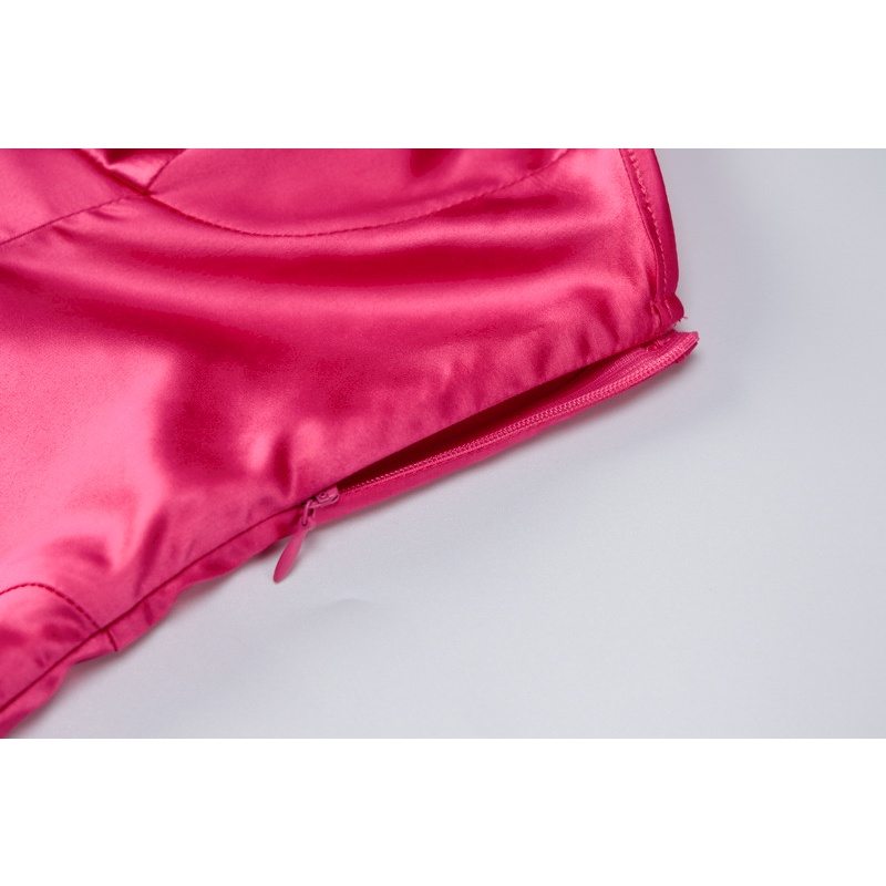 Đầm hai dây DUNEA phối lưới thiết kế xẻ tà quyến rũ