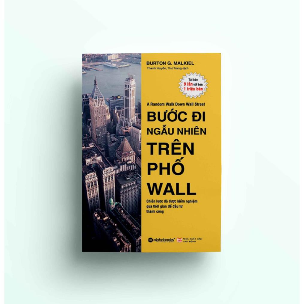 Sách AlphaBooks - Bước đi ngẫu nhiên trên phố Wall
