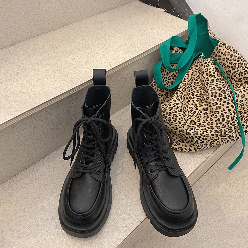 Boot Basic Cổ Vừa   Đế Pu Siêu Êm Mã CC02
