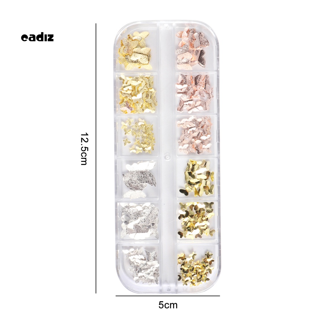 Bộ Móng Tay Giả Hình Bướm DIY Có Thể Tái Sử Dụng