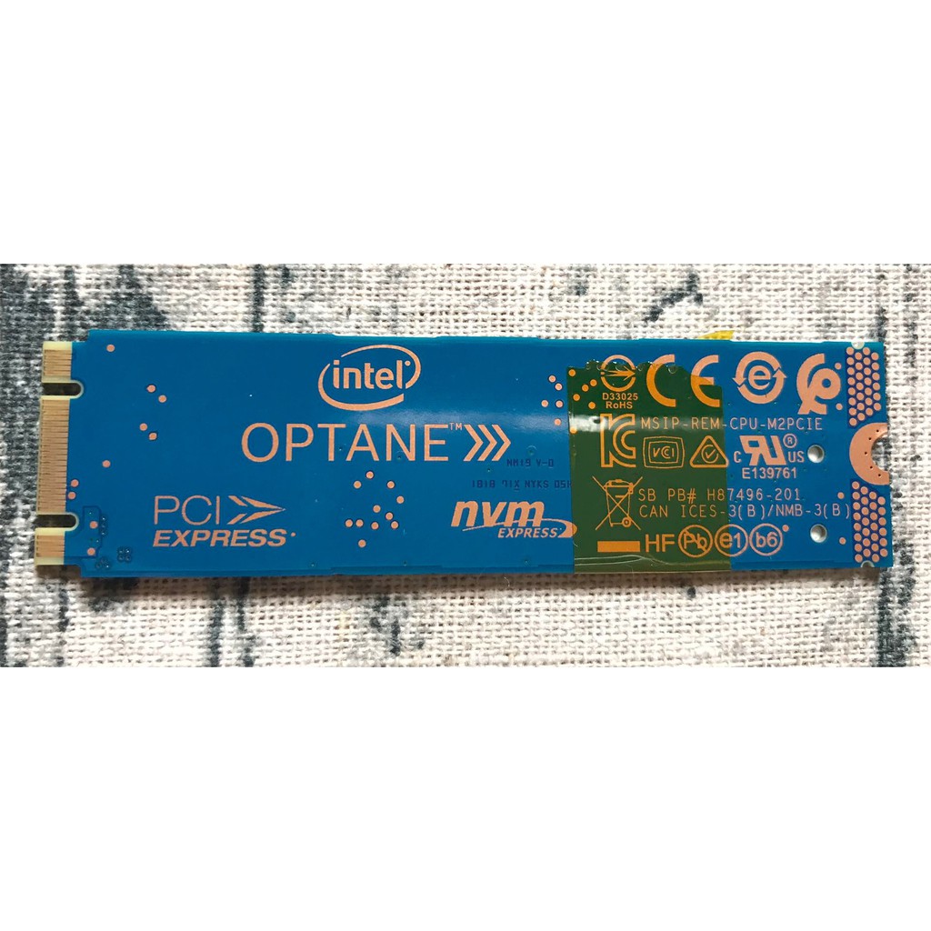 Ổ cứng SSD Intel Optane 16g bóc máy Dell G3 3579