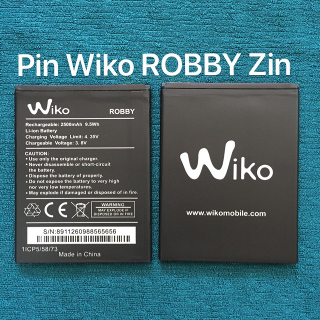 Pin WIKO ROBBY ,K200, Wiko Sunny 2 Plus,Pin K400, Pin Wiko LENNY, Pin wiko bloom