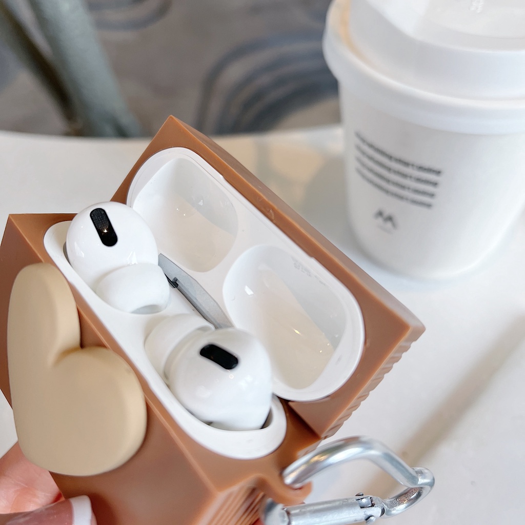 Vỏ Bảo Vệ Hộp Sạc Tai Nghe compatible AirPods 3 compatible AirPods(3rd) 2021 Surcompatible AirPods3 2018Rd Pro compatible AirPods2gen Ốp
