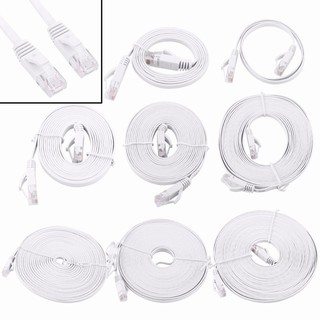 0.5/1/2/3/5/8/10/15m high speed rj45 cat6 flat ethernet network lan cable for router computer