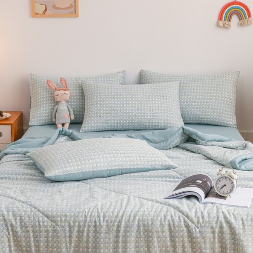 Vỏ Gối Nằm Chất Liệu Cotton Đũi Kẻ Kích Thước 48x74cm  + Vỏ Gối Kích Thước 45x65cm
