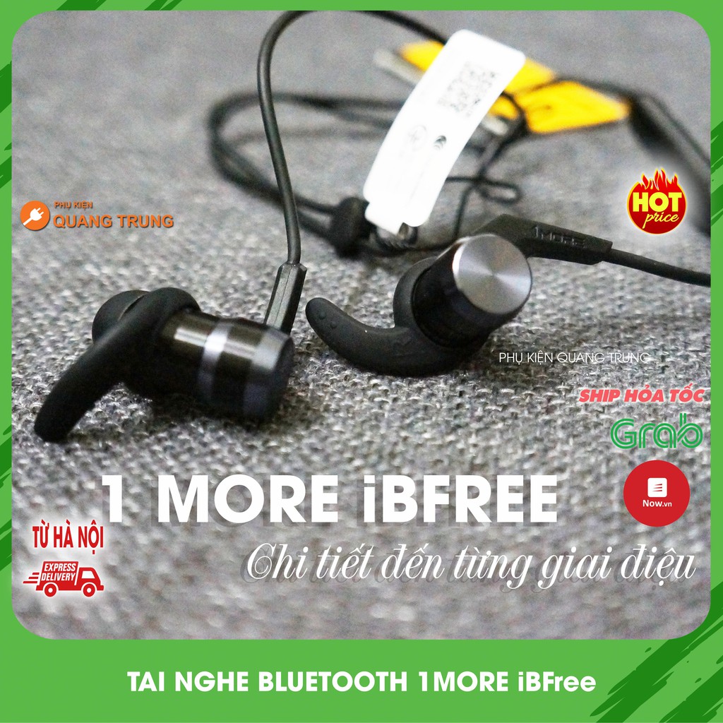 [Thanh lý] Tai nghe bluetooth 1 More iBFree, âm cực chi tiết, bảo hành 1 tháng