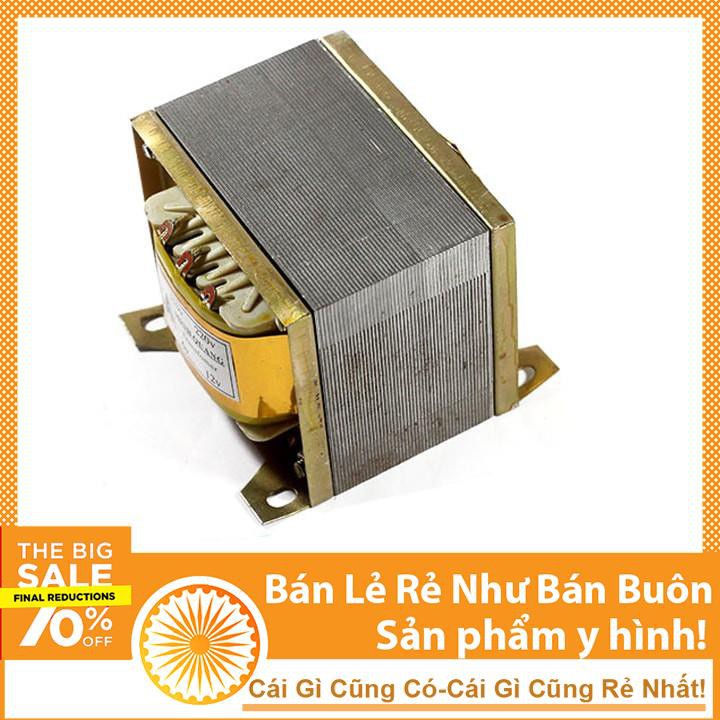 Biến Áp Đối Xứng 30V 12V 6V 8A Dây Đồng Sịn