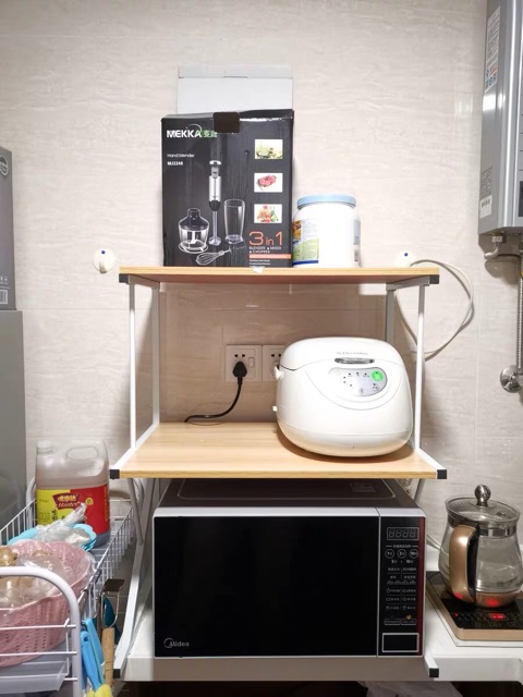 Kệ để lò vi sóng 3 tầng B97 | BigBuy360 - bigbuy360.vn