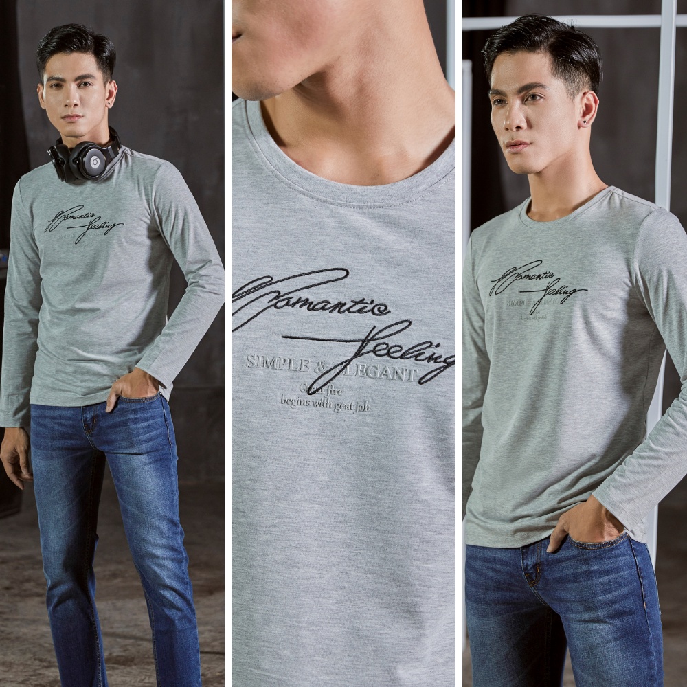 Áo thun nam dài tay Biluxury ATOH021 hoạ tiết dày dặn trẻ trung giao MẪU NGẪU NHIÊN | BigBuy360 - bigbuy360.vn