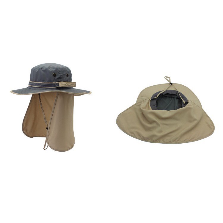 Mũ chống nắng golf nam nữ tai bèo có dây điều chỉnh thoáng khí chặn tia UV cao cấp MN001