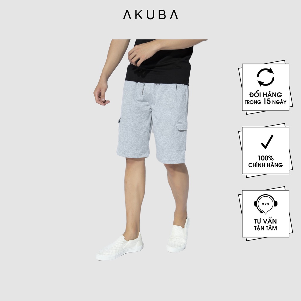 Quần Short Thun Thể Thao Nam Akuba | 01J2856