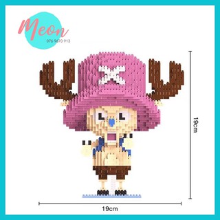 Xếp hình miniblock One Piece Chopper - Lego Chopper 1 size XL