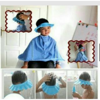 Mũ gội đầu cắt tóc cho bé