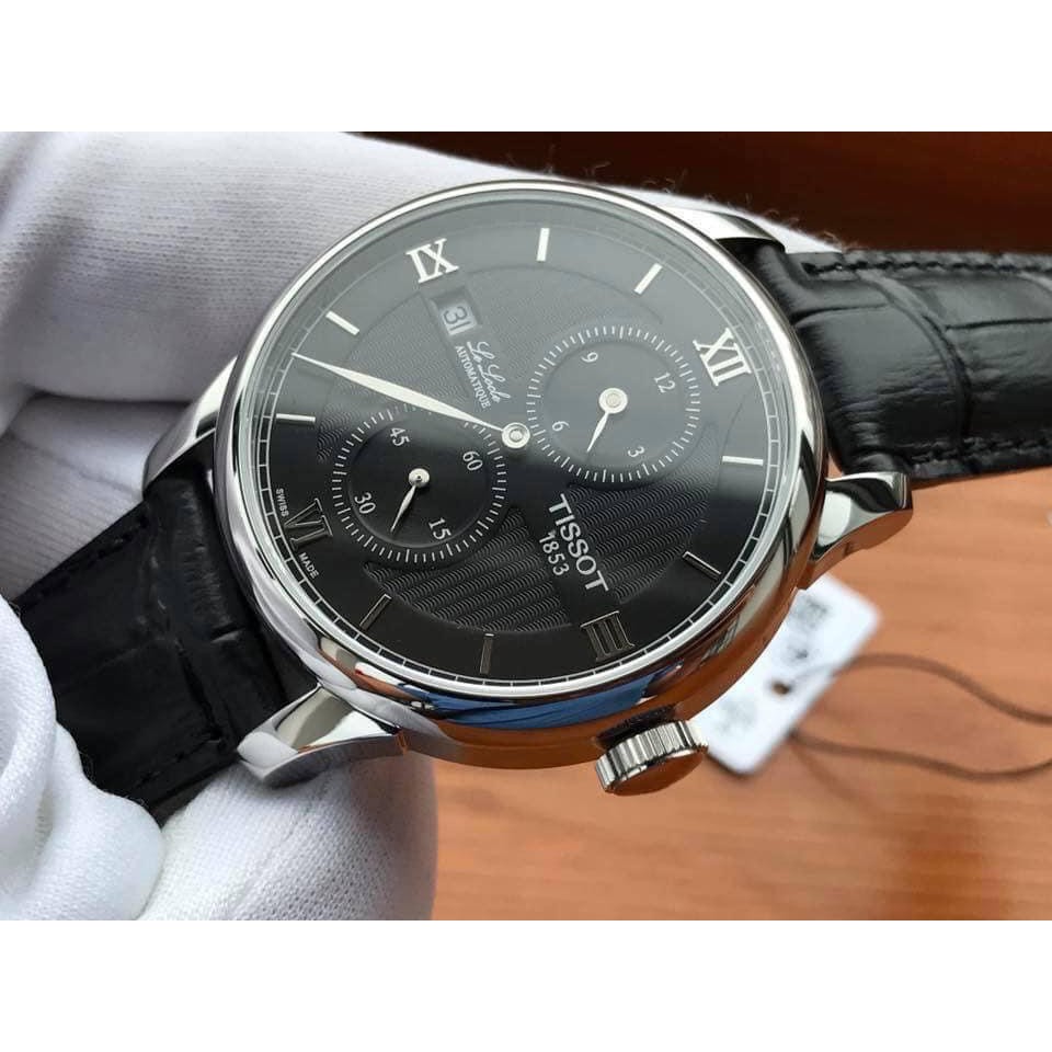 Đồng hồ Nam chính hãng Tissot LeLocle Automatic T006.428.36.058.02-Máy cơ tự động-Dây da-Size 39mm