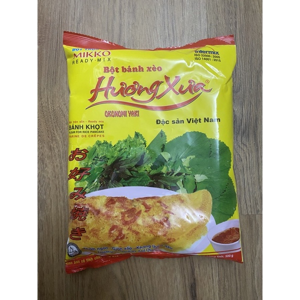 Bột bánh xèo Hương Xưa Mikko 500g