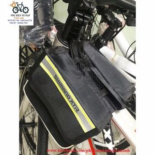 Túi đôi treo sườn xe đạp 2 ngăn