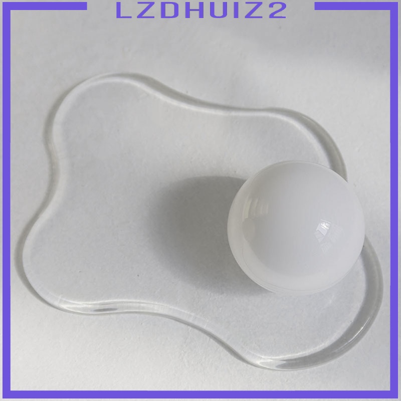 1 miếng lót ly bằng acrylic trong suốt chống trượt trang trí nhà hàng