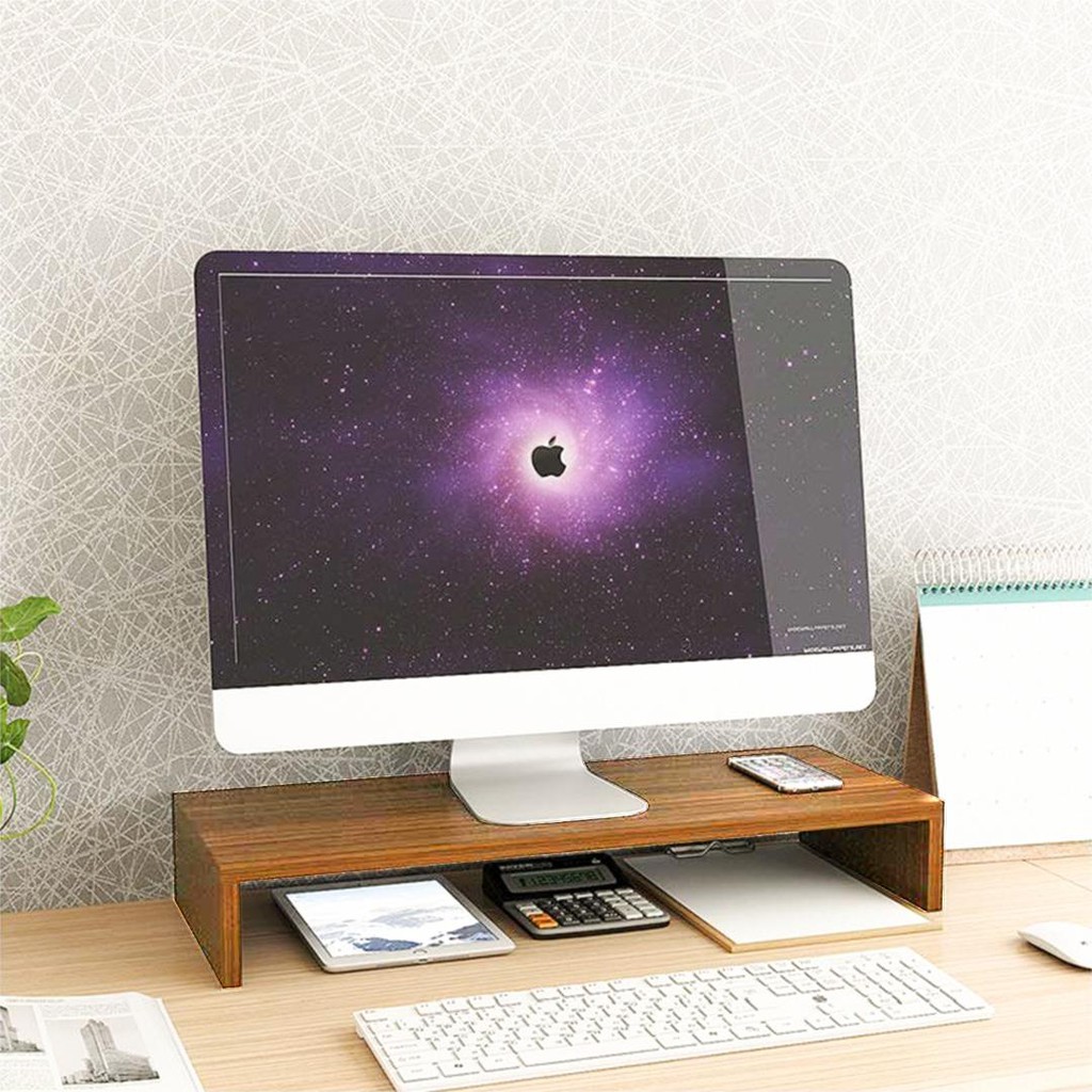 Kệ để bàn gỗ hiện đại SMLIFE Angela | BigBuy360 - bigbuy360.vn