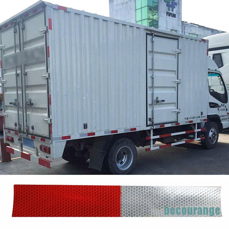 Bộ 10 Miếng Dán Phản Quang Trang Trí Xe Hơi / Xe Tải