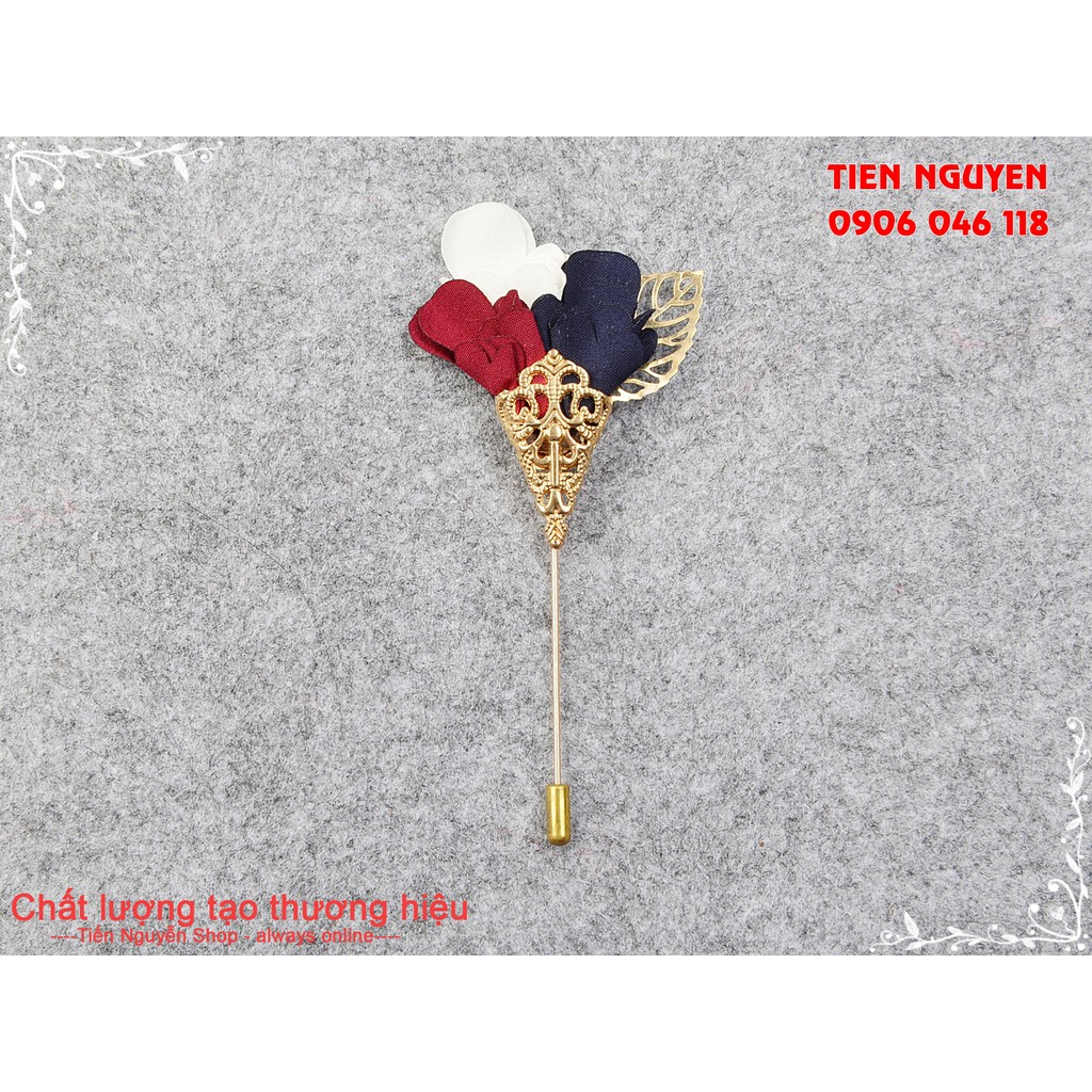 Ghim cài áo - lapel pin - Phụ kiện cài áo đinh đá cao cấp