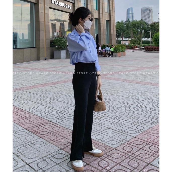 Quần tây ống loe