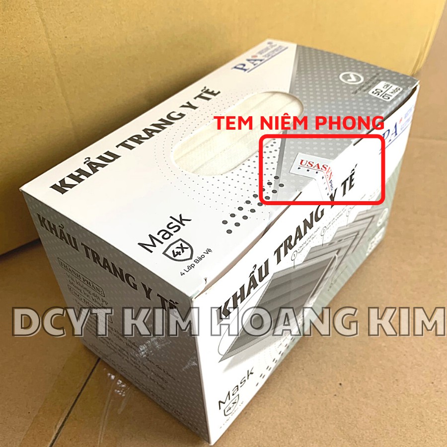 Xấp 10 khẩu trang y tế 4 lớp cao cấp có giấy kháng khuẩn theo tiêu chuẩn Bộ Y tế