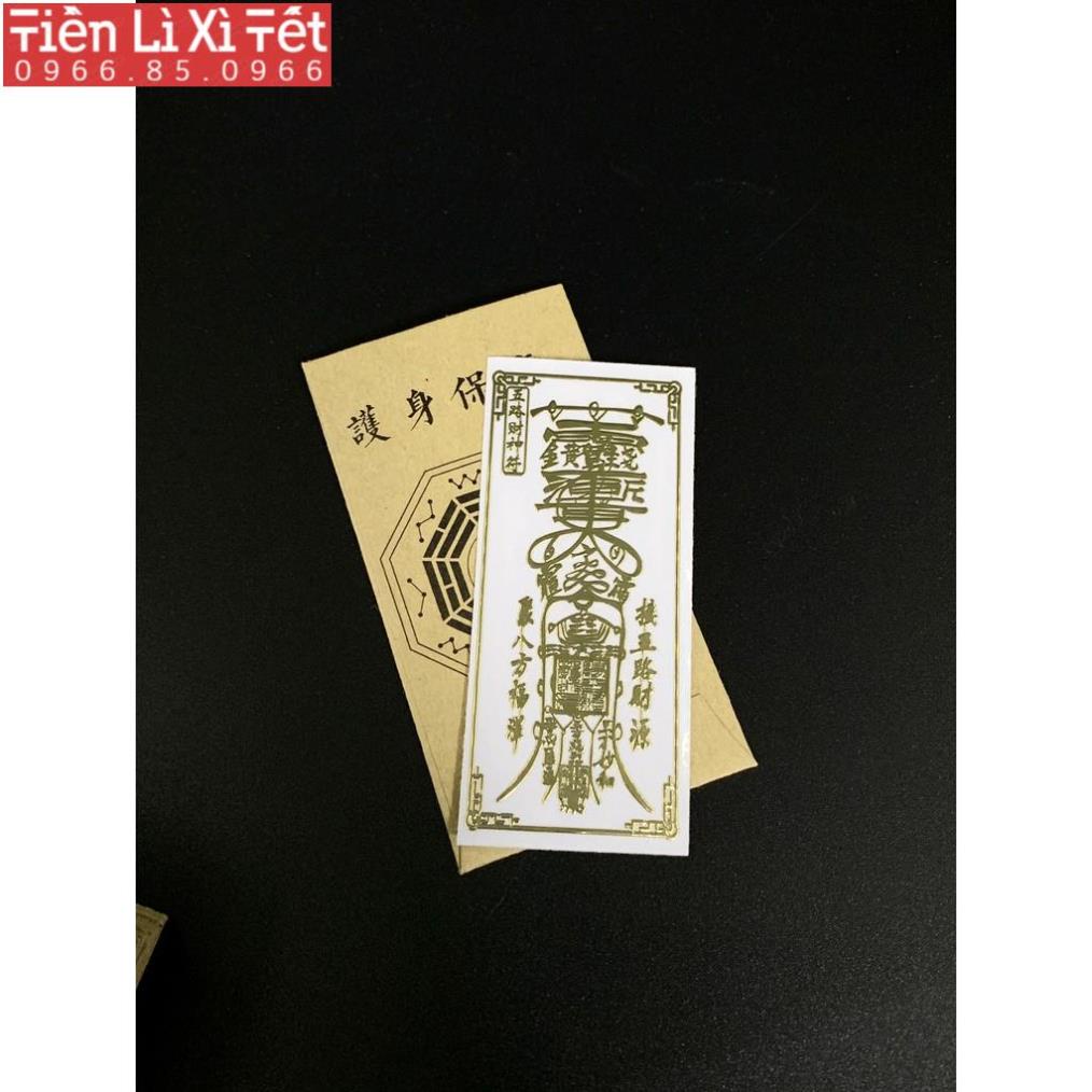 [Trợ giá] Miếng dán trang trí điện thoại NGŨ LỘ THẦN TÀI