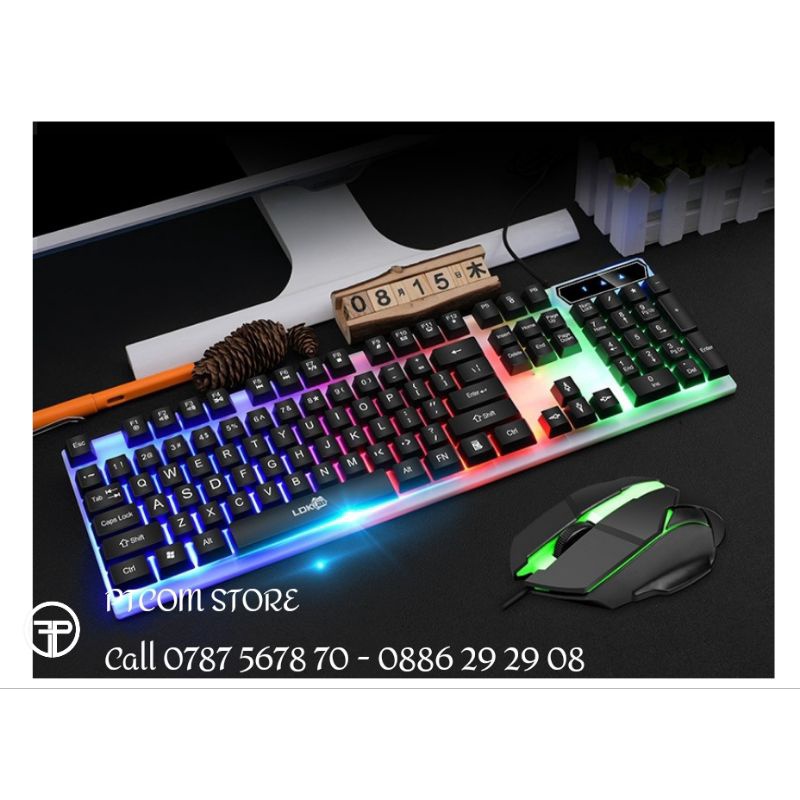 Combo phím chuột LDK.ai 832 Led