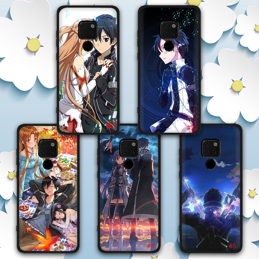 Ốp Điện Thoại Silicon Mềm Hình Sword Art Online Sao Cho Huawei Nova 2i 3i 4 5i Lite