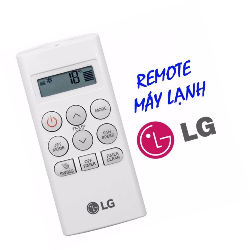 Điều Khiển, Remote Điều Hòa - Máy Lạnh LG Inverter