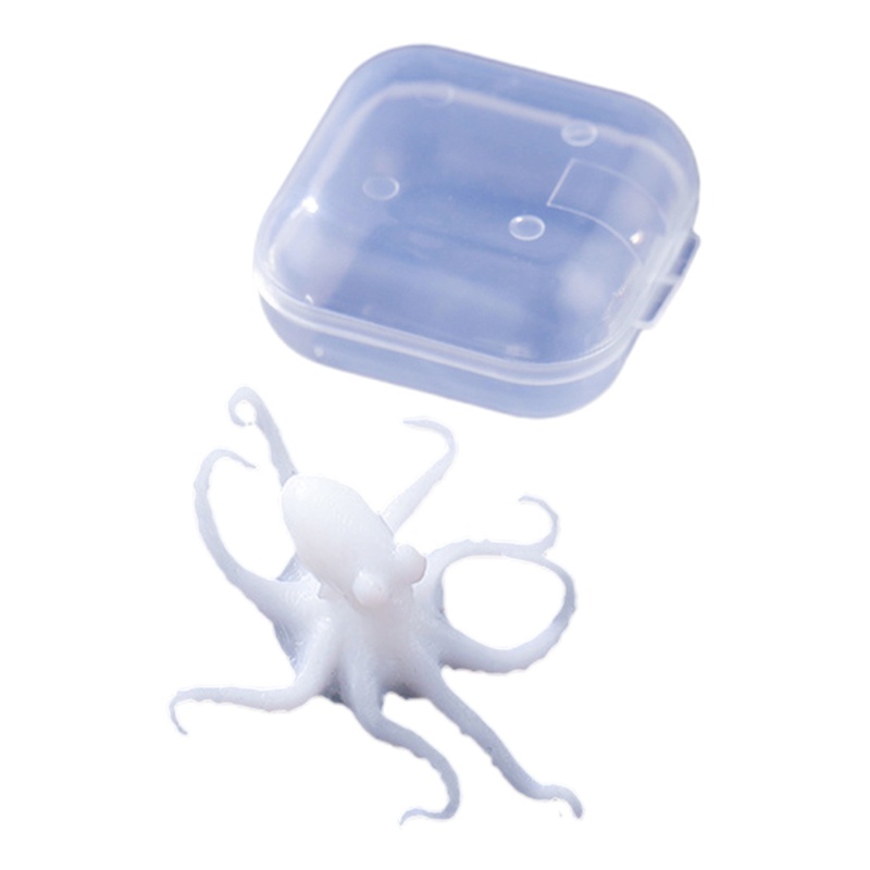 Mô Hình Bạch Tuộc 3D Bằng Nhựa Dùng Trang Trí Thủ Công DIY