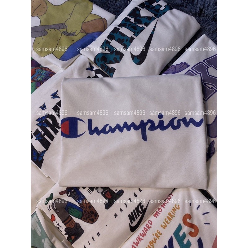 [RẺ VÔ ĐỊCH] Áo Thun Hiệu Unisex Form Rộng Tay Lỡ mã 002 | BigBuy360 - bigbuy360.vn