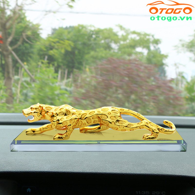 Tượng Báo Phong Thuỷ Trang Trí Taplo Xe Hơi , Tượng Báo Đặt Taplo