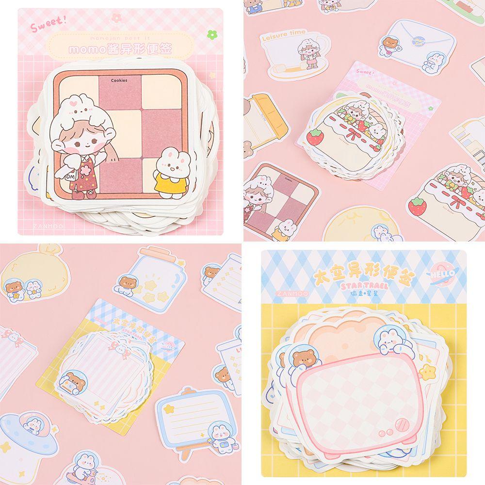 Túi 100 Tờ Giấy Dán Ghi Chú Trang Trí Laptop Sáng Tạo