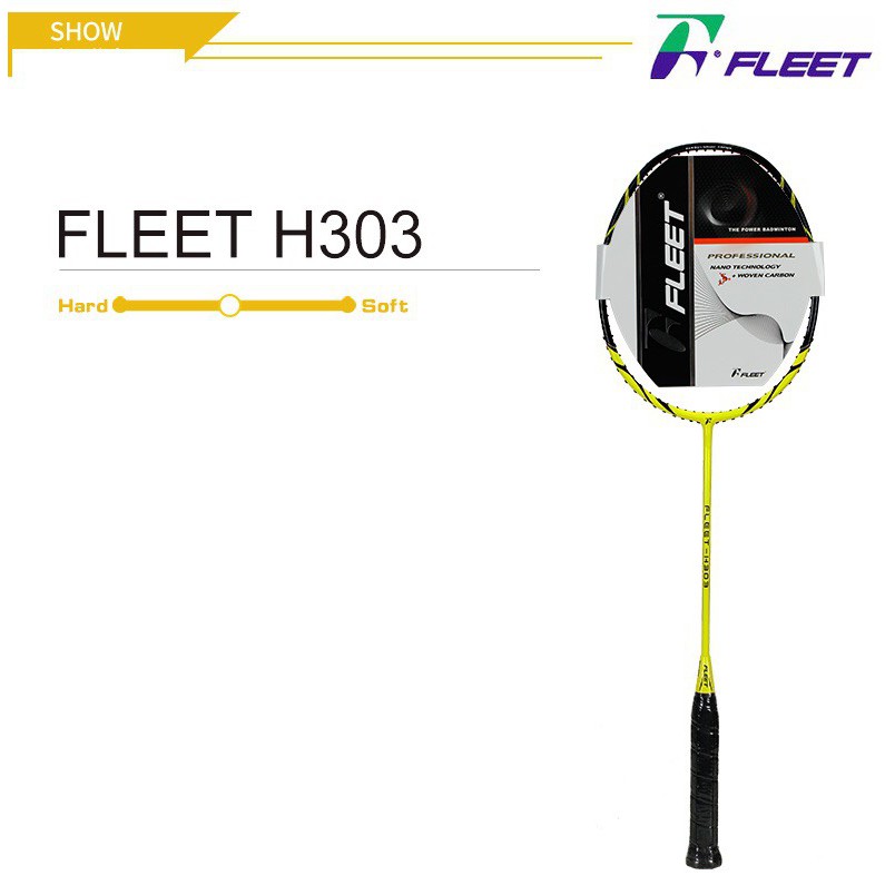 Vợt Cầu Lông Fleet H303 / D66 - 550k bao lưới - Hàng Chính Hãng