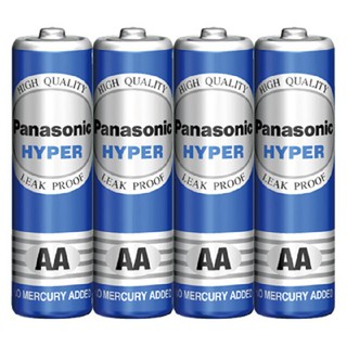 Vỉ 4 viên Pin tiểu PANASONIC  AA - AAA