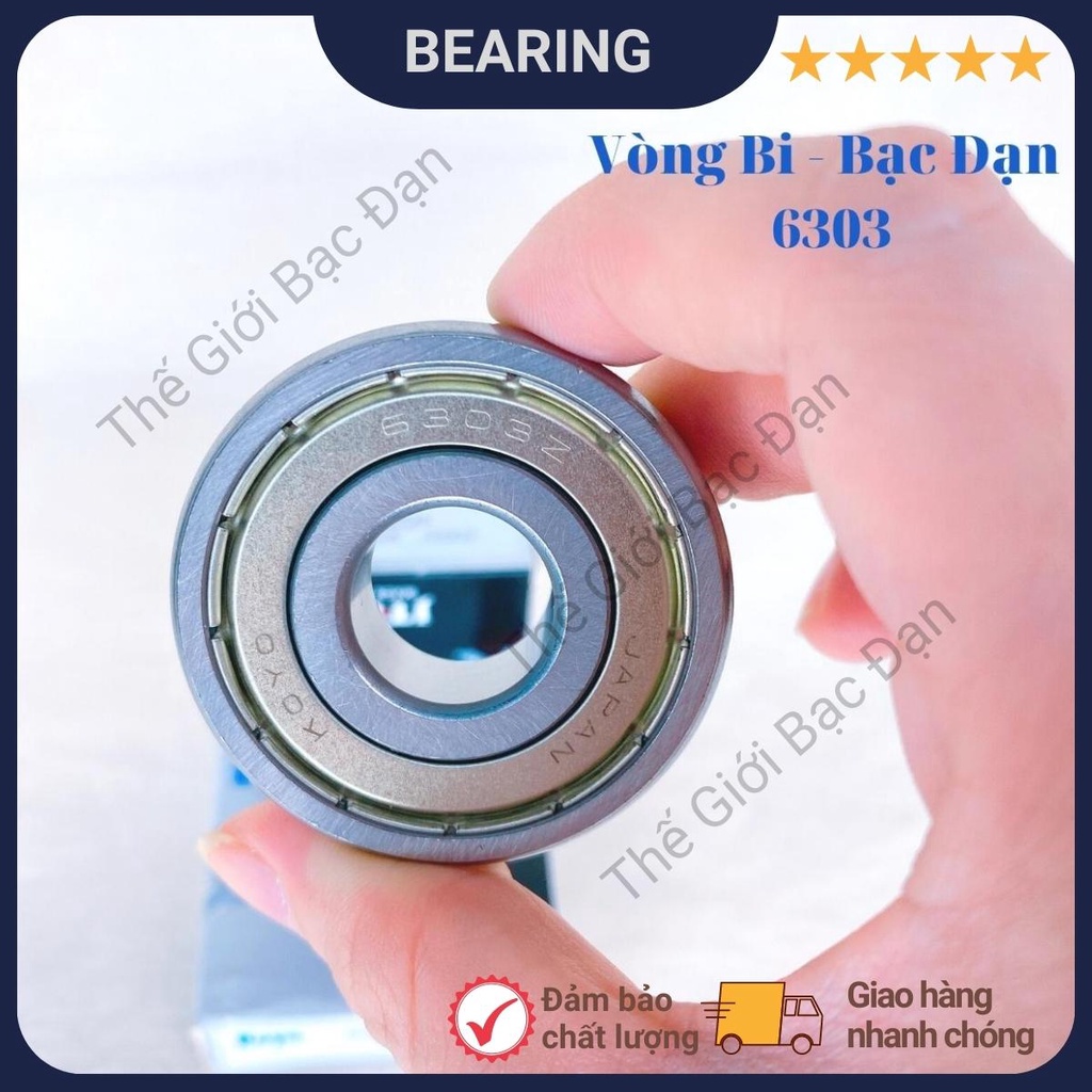 Vòng bi bạc đạn 6300,6301,6302,6303,6304 ZZCM KOYO -chất lượng cao -Thế Giới Bạc Đạn