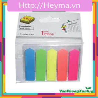 Giấy phân trang mũi tên nhựa proti 5502[Hoàn tiền nếu không ưng]