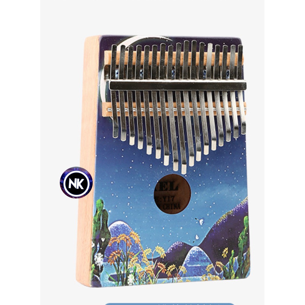 Đàn Kalimba Yael cao cấp 17 phím, Thumb Piano 17 keys - Magic Forest (Hàng có sẵn)