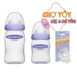 Núm Ty Lansinoh Momma Đù Size S/M/F Có Tem