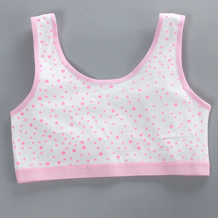 Áo Ngực Thể Thao Bằng Cotton Thoáng Khí Thoải Mái Cho Tuổi Teen 8-16