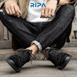 Giày nam đẹp đế bằng cổ thấp buộc dây có 2 màu đen và be kiểu dáng basis năng động trẻ trung size 39 đến 44 RIPA G08