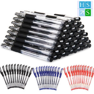 Bút bi mực nước văn phòng 0.5mm mực đều nét, chữ đẹp (Mực mầu : Xanh, Đen, Đỏ,)